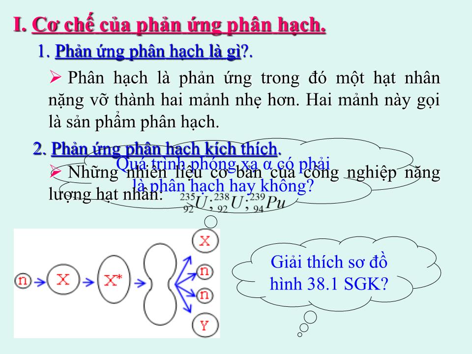 Bài giảng Vật lí Lớp 12 - Bài 38: Phản ứng phân hạch trang 4