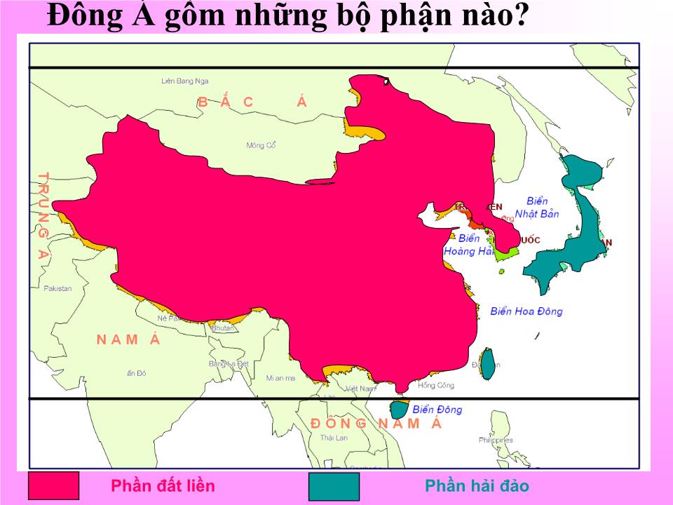 Bài giảng Địa lí Lớp 8 - Bài 12: Đặc điểm tự nhiên khu vực Đông Á trang 8