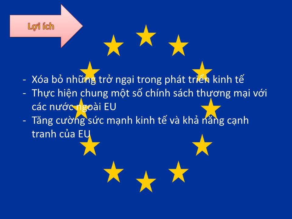 Bài giảng Địa lí Lớp 11 - Bài 7: EU. Hợp tác, liên kết để cùng phát triển trang 8