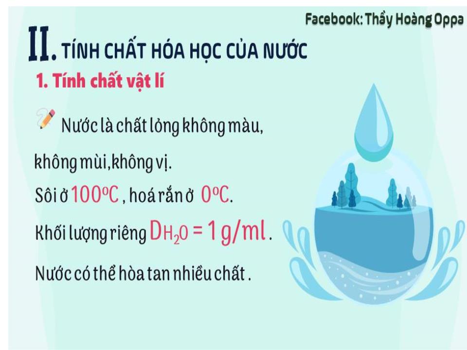 Bài giảng Hóa học Lớp 8 - Bài 36: Nước trang 7