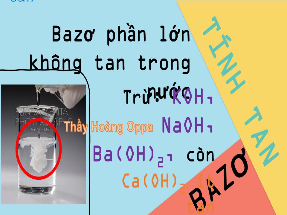 Bài giảng Hóa học Lớp 8 - Bài 41: Độ tan của một chất trang 9