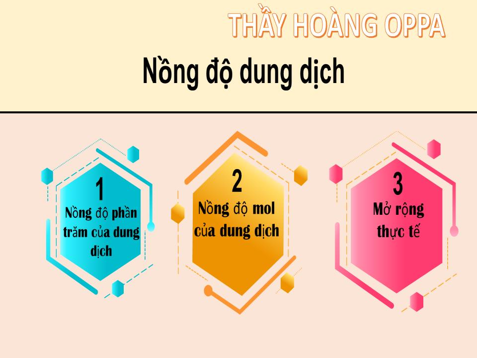 Bài giảng Hóa học Lớp 8 - Bài 42: Nồng độ dung dịch trang 3