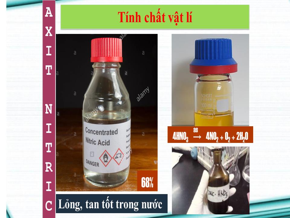 Bài giảng Hóa học Lớp 11 - Bài 9: Axit nitric và muối nitrat trang 7