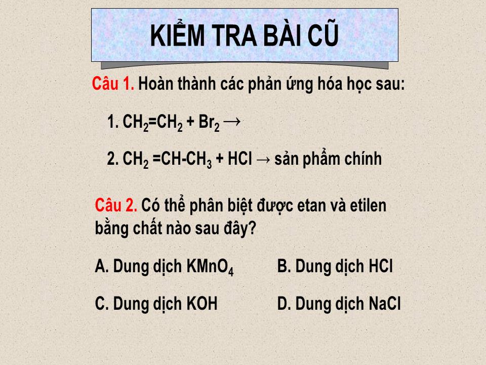 Bài giảng Hóa học Lớp 11 - Bài 32: Ankin trang 3