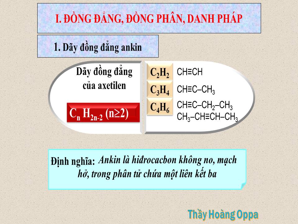 Bài giảng Hóa học Lớp 11 - Bài 32: Ankin trang 7