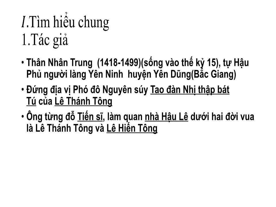 Bài giảng Ngữ văn Lớp 10 - Văn bản: Hiền tài là nguyên khí của quốc gia trang 8