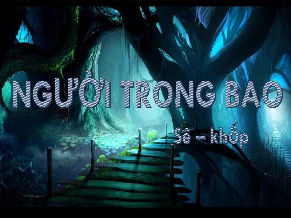 Bài giảng Ngữ văn Lớp 11 - Văn bản: Người trong bao trang 1