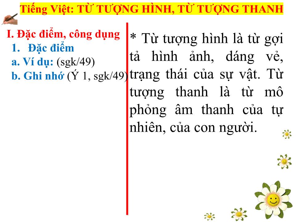 Bài giảng Tiếng Việt Lớp 8 - Tượng hình, từ tượng thanh trang 7