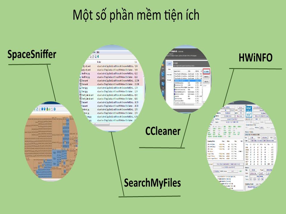 Bài giảng môn Tin học Lớp 10 - Bài 7: Phần mềm máy tính trang 6