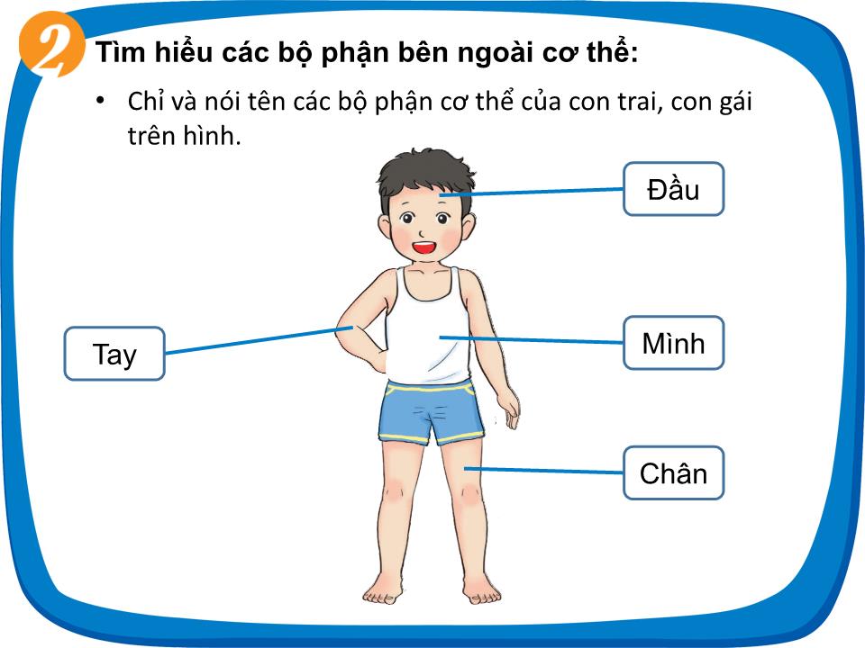 Bài giảng Tự nhiên và xã hội Lớp 1 - Bài 22: Cơ thể của em trang 7