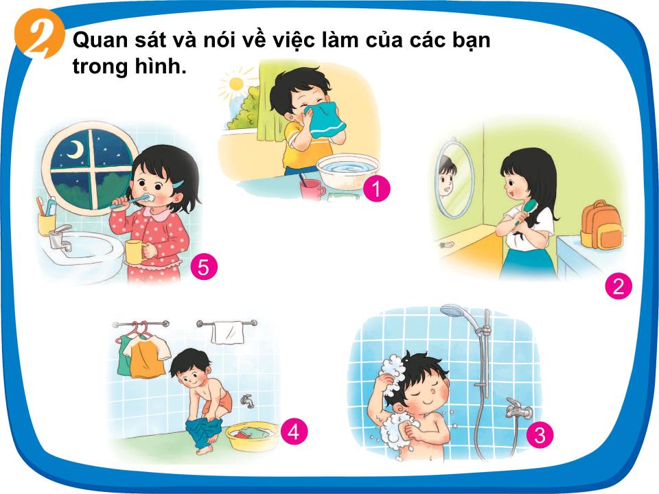 Bài giảng Tự nhiên và xã hội Lớp 1 - Bài 23: Giữ vệ sinh cơ thể trang 5