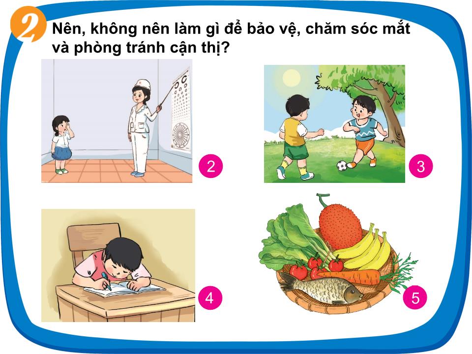 Bài giảng Tự nhiên và xã hội Lớp 1 - Bài 25: Bảo vệ các giác quan trang 5