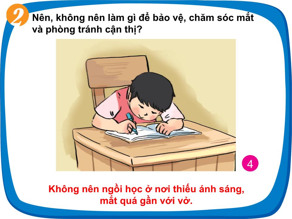 Bài giảng Tự nhiên và xã hội Lớp 1 - Bài 25: Bảo vệ các giác quan trang 8