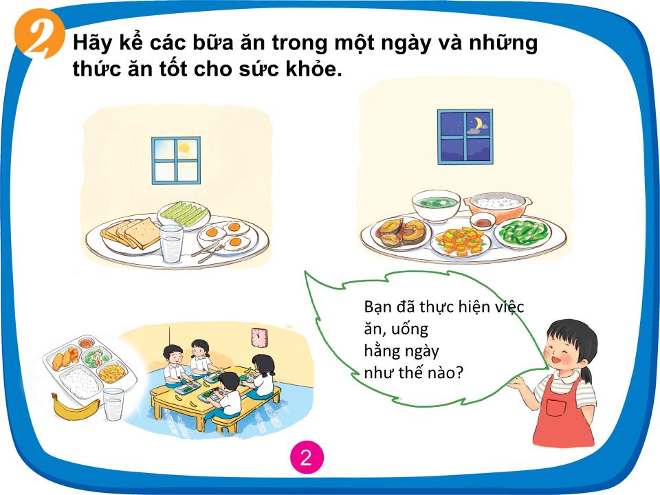 Bài giảng Tự nhiên và xã hội Lớp 1 - Bài 26: Chăm sóc cơ thể khỏe mạnh trang 9