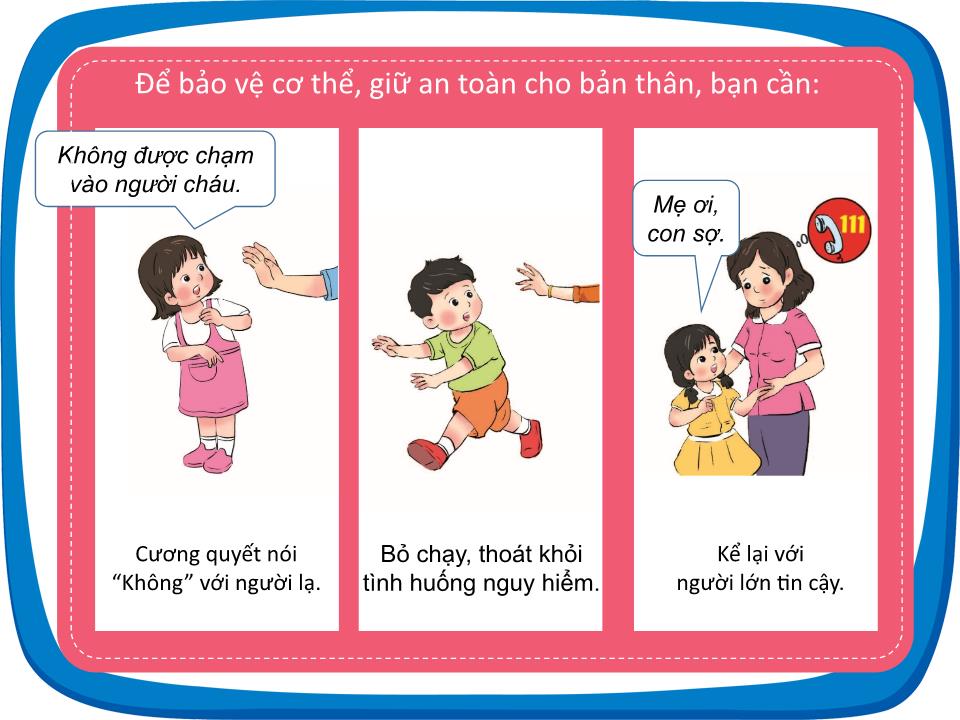 Bài giảng Tự nhiên và xã hội Lớp 1 - Bài 27: Bảo vệ cơ thể an toàn trang 10