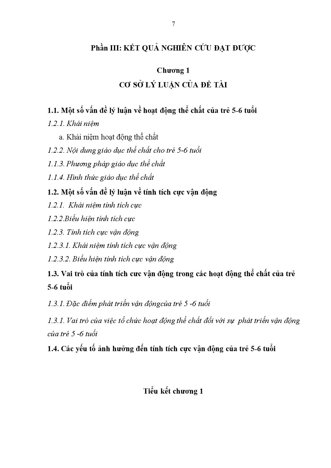 Sáng kiến kinh nghiệm Một số biện pháp tổ chức hoạt động thể chất nhằm nâng cao tính tích cực vận động cho trẻ mẫu giáo 5-6 tuổi trang 7