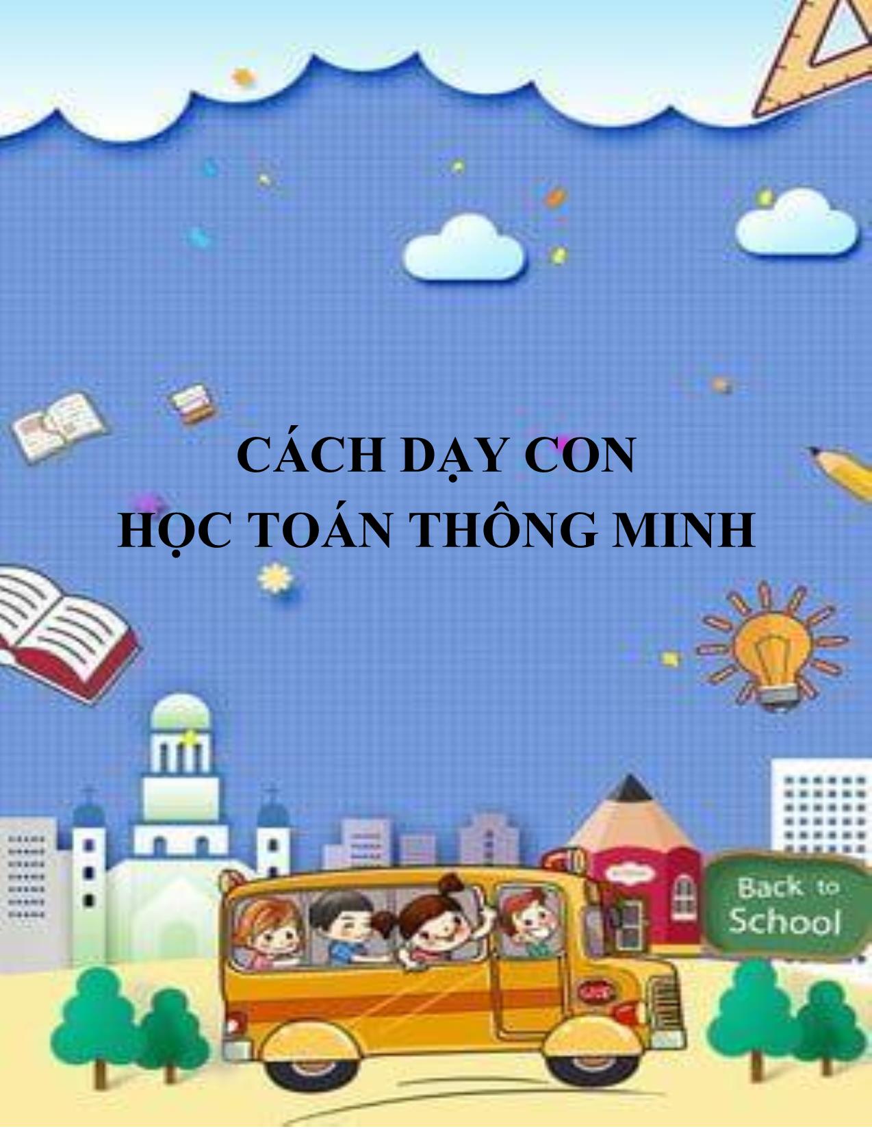 Cách dạy con học toán thông minh trang 1