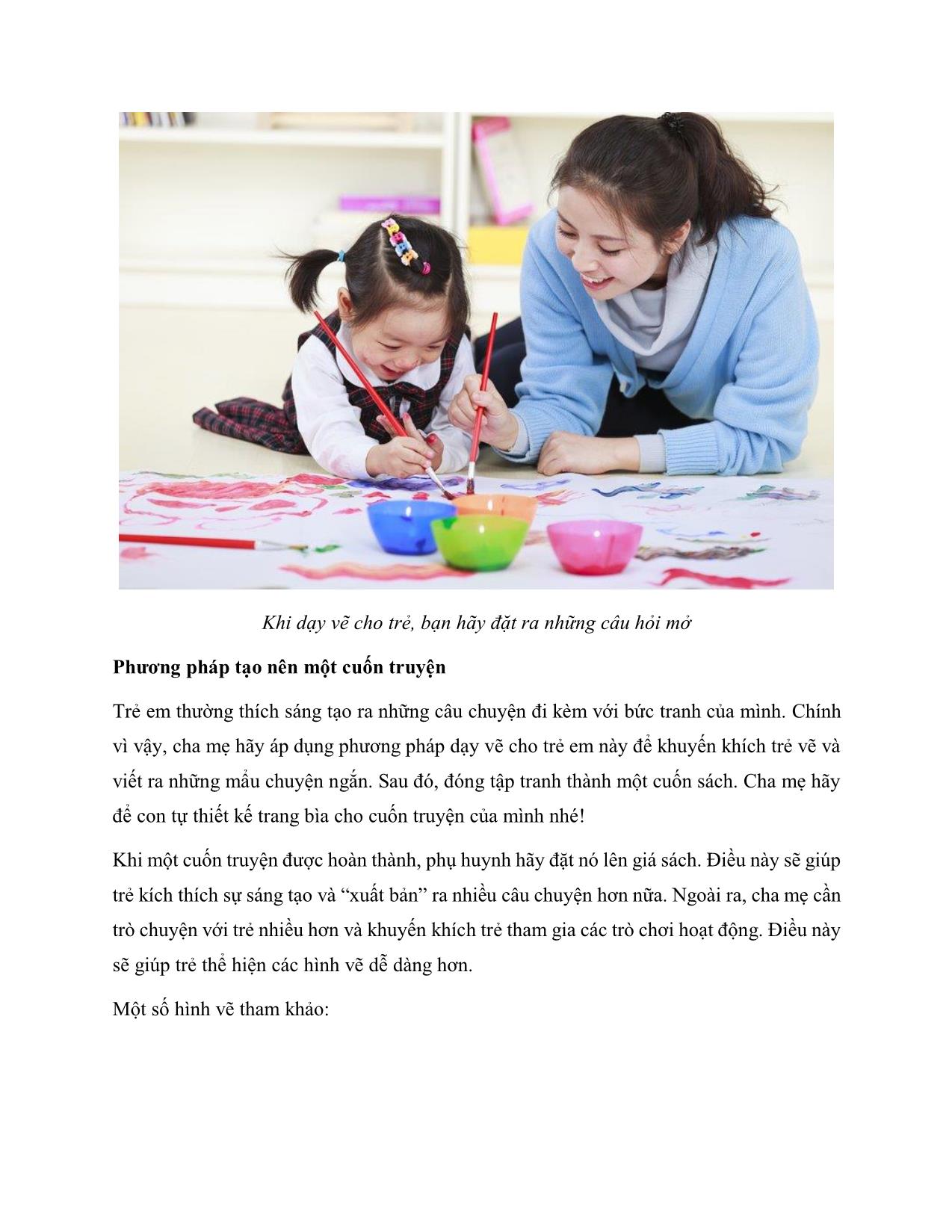 Phương pháp dạy vẽ cho trẻ em trang 4