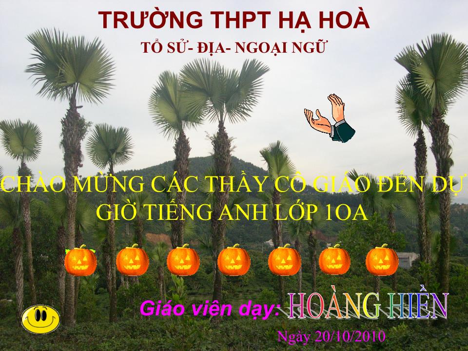 Bài giảng Tiếng Anh Lớp 10 - Unit 5: Technology and you - Part C: Listening - Hoàng Hiền trang 1