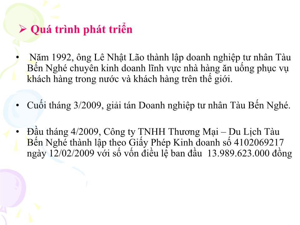 Đề tài Nhà hàng tàu Bến Nghé trang 7