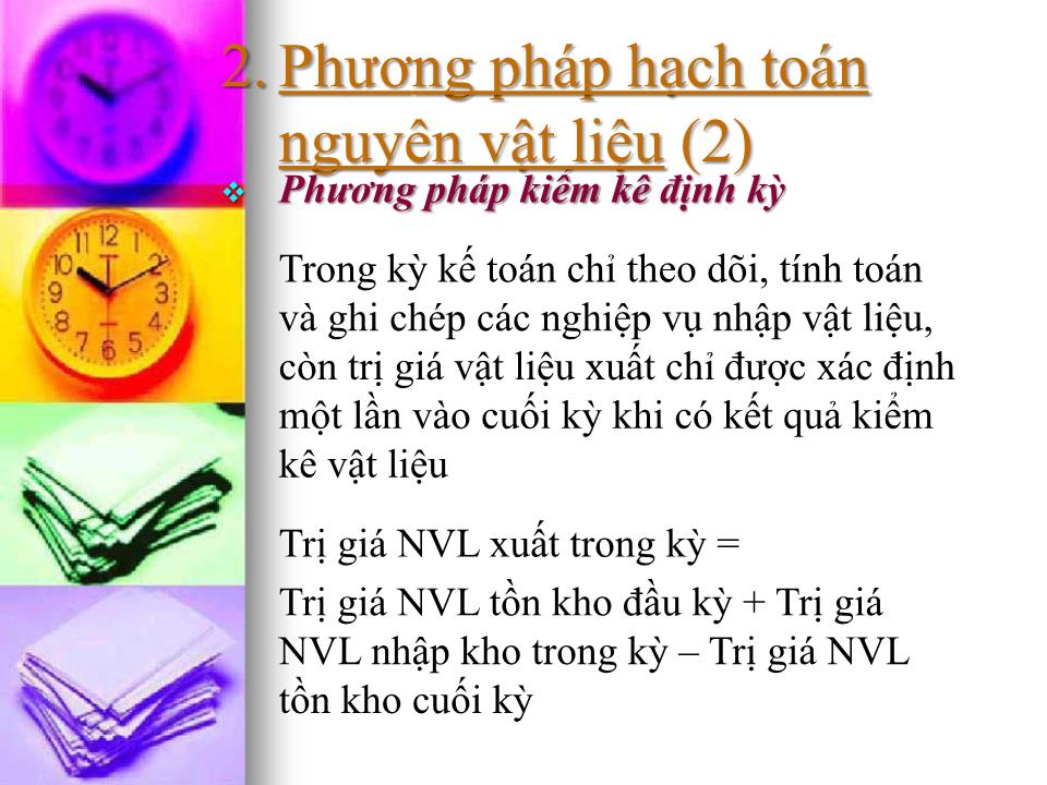 Bài giảng Kế toán doanh nghiệp - Chương 4: Kế toán hàng tồn kho trang 4