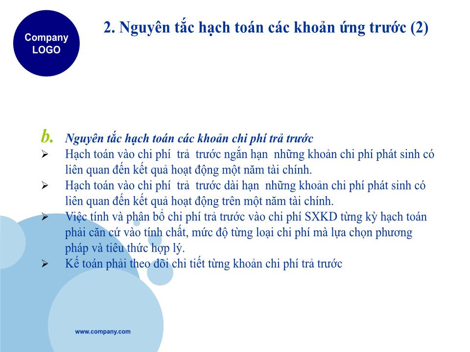 Bài giảng Kế toán doanh nghiệp - Chương 1: Kế toán tiền và các khoản tương đương tiền trang 7