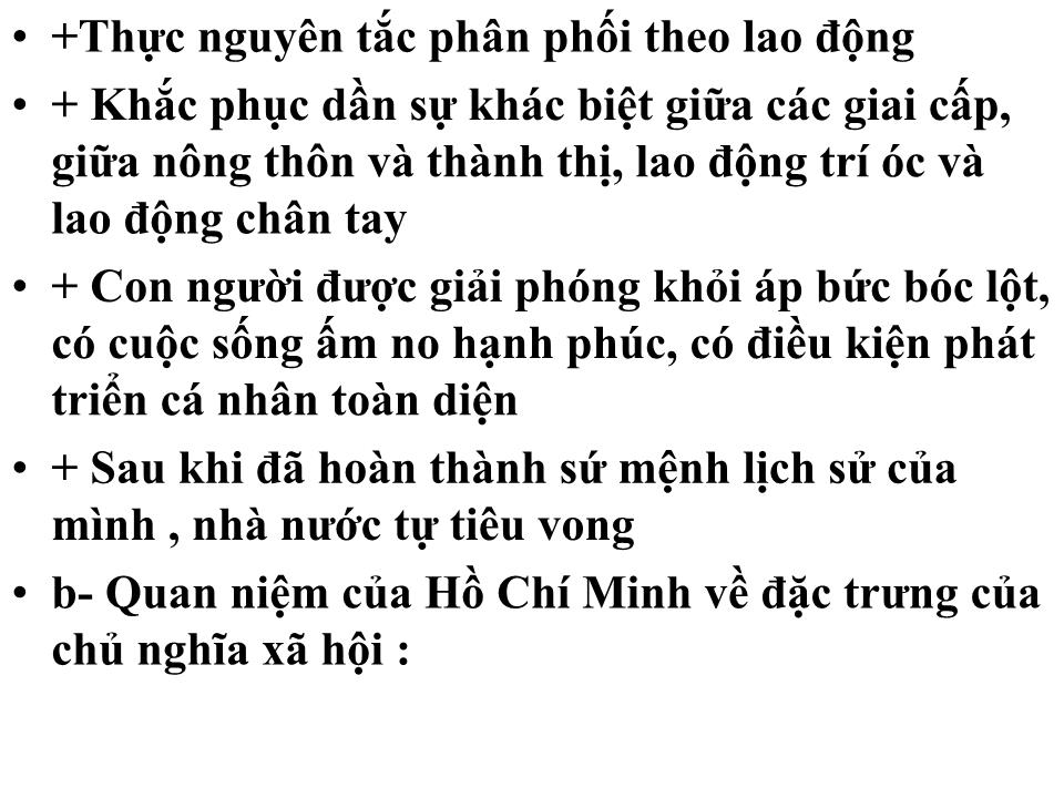 Bài giảng Tư tưởng Hồ Chí Minh về CNXH và con đường quá độ lên CNXH trang 3