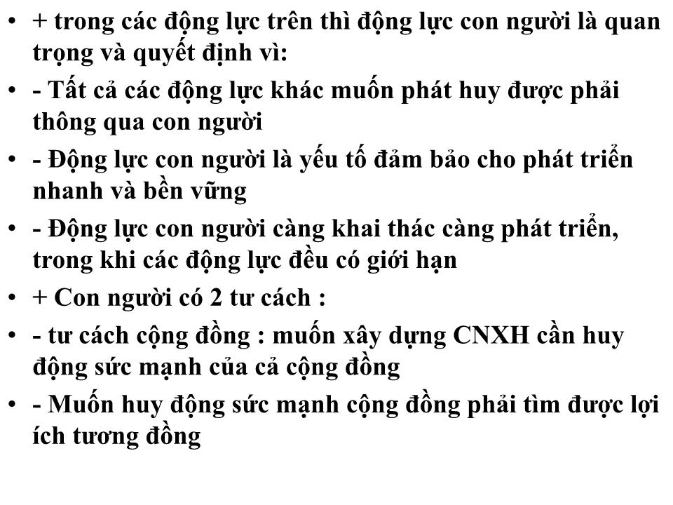 Bài giảng Tư tưởng Hồ Chí Minh về CNXH và con đường quá độ lên CNXH trang 8