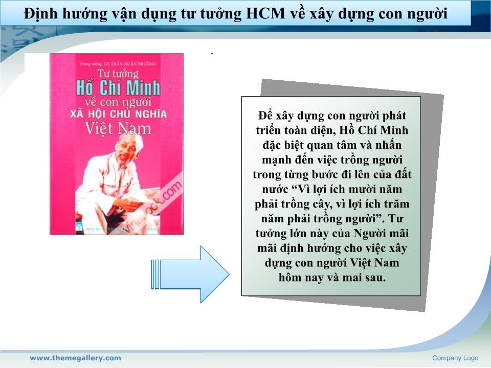 Đề tài Định hướng vận dụng tư tưởng Hồ Chí Minh vê văn hóa và xây dựng con người trong sự nghiệp đổi mới hiện nay ở đất nước ta trang 9