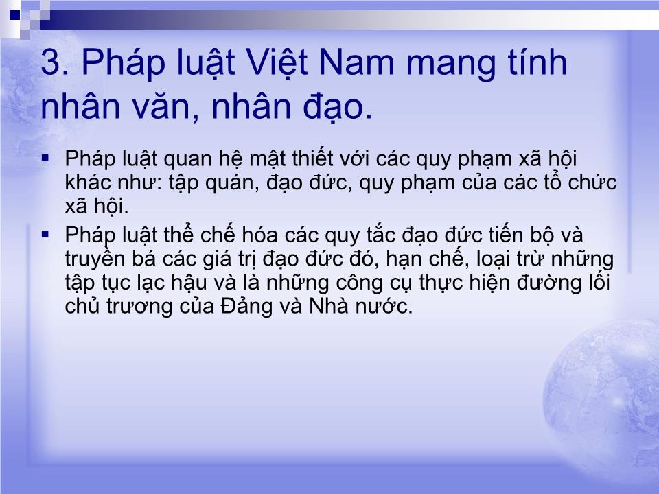 Bài giảng Pháp luật đại cương - Chương 1+2 trang 5