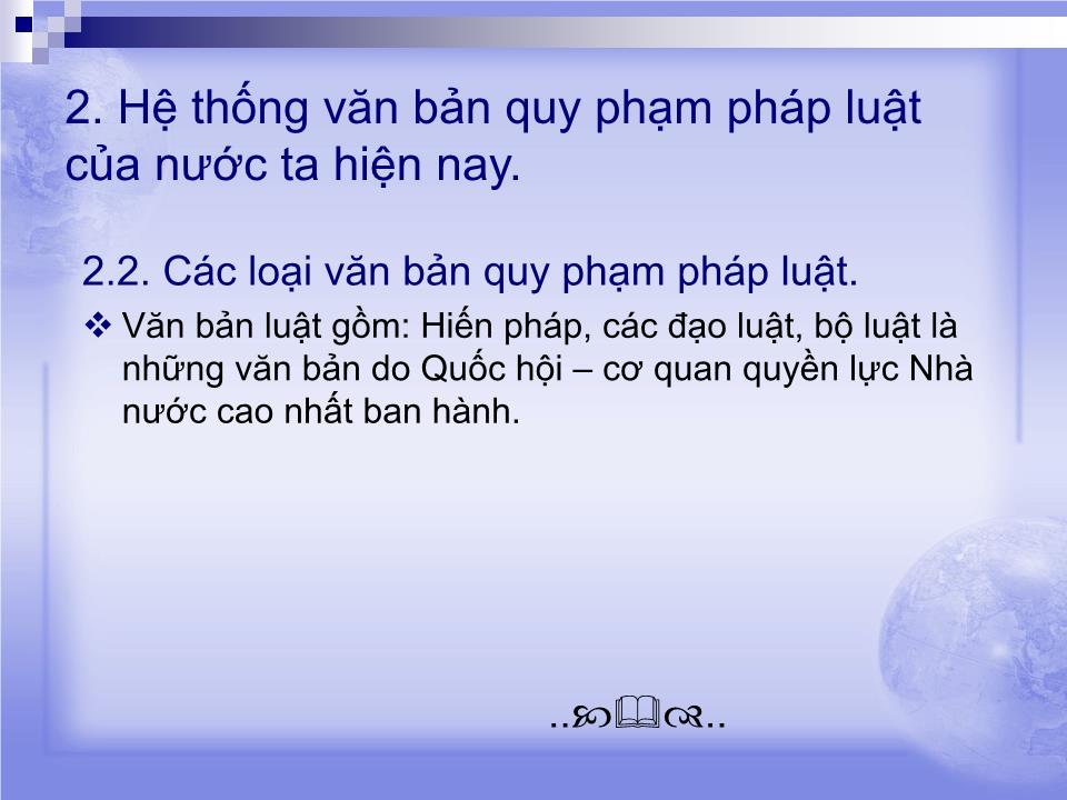 Bài giảng Pháp luật đại cương - Chương 1+2 trang 9