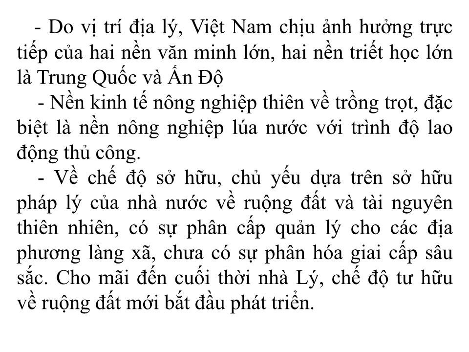 Bài giảng Triết học - Chương II, Phần C: Khái lược lịch sử triết học phương Đông trang 3