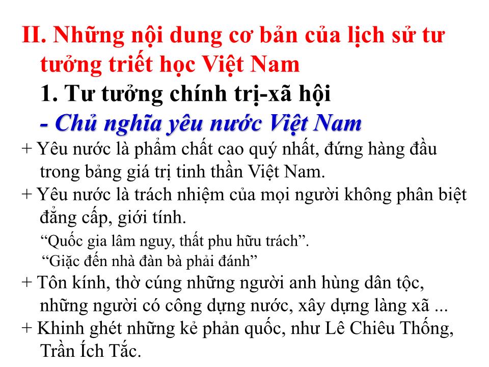 Bài giảng Triết học - Chương II, Phần C: Khái lược lịch sử triết học phương Đông trang 8