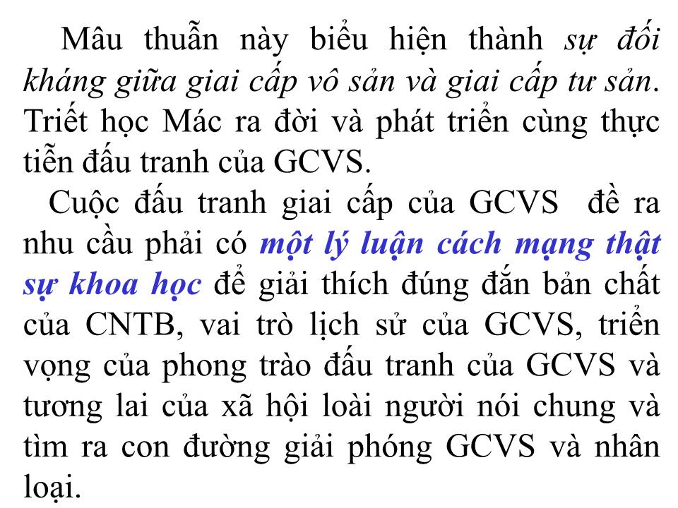 Bài giảng Triết học - Chương IV: Khái lược lịch sử triết học Mác-Lênin trang 7