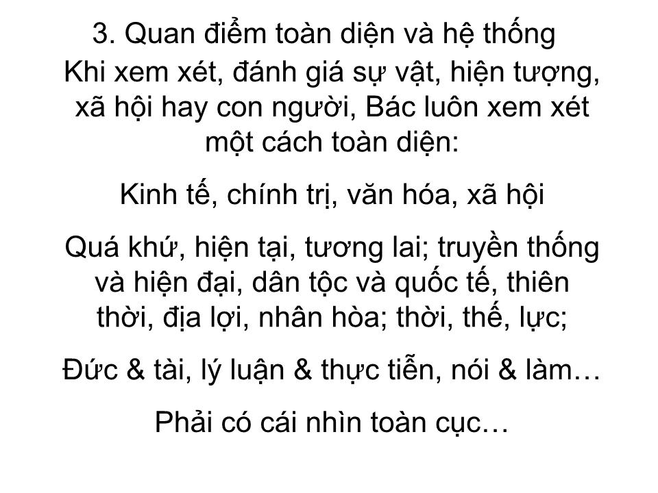 Bài giảng Tư tưởng Hồ Chí Minh - Chương 7: Một số vấn đề về vận dụng và phát triển tư tưởng Hồ Chí Minh trong công cuộc đổi mới trang 10