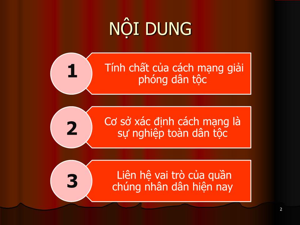 Bài giảng Tư tưởng Hồ Chí Minh về lực lượng của cách mạng giải phóng dân tộc trang 2