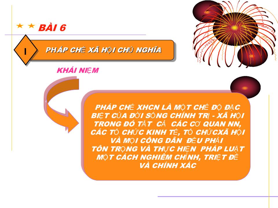 Bài giảng Pháp luật đại cương - Bài 6: Pháp chế xã hội chủ nghĩa nhà nước pháp quyền trang 4