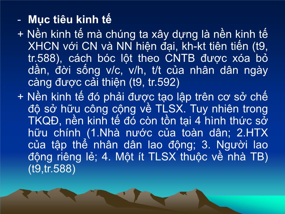 Bài giảng Tư tưởng Hồ Chí Minh - Bài 3: Tư tưởng Hồ Chí Minh về chủ nghĩa xã hội và con đường quá độ lên chủ nghĩa xã hội ở Việt Nam trang 10