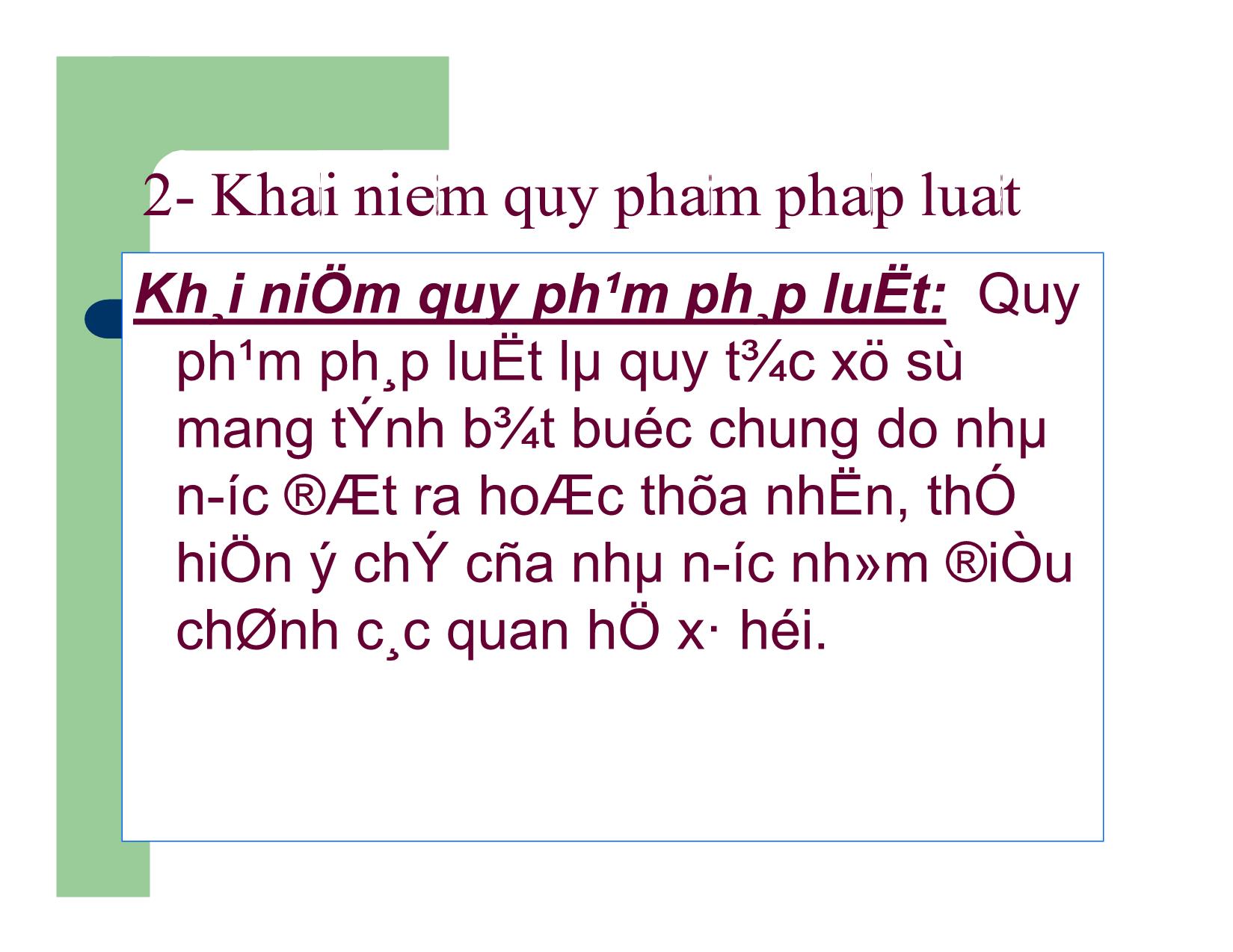 Bài giảng Quy phạm pháp luật xã hội chủ nghĩa trang 8