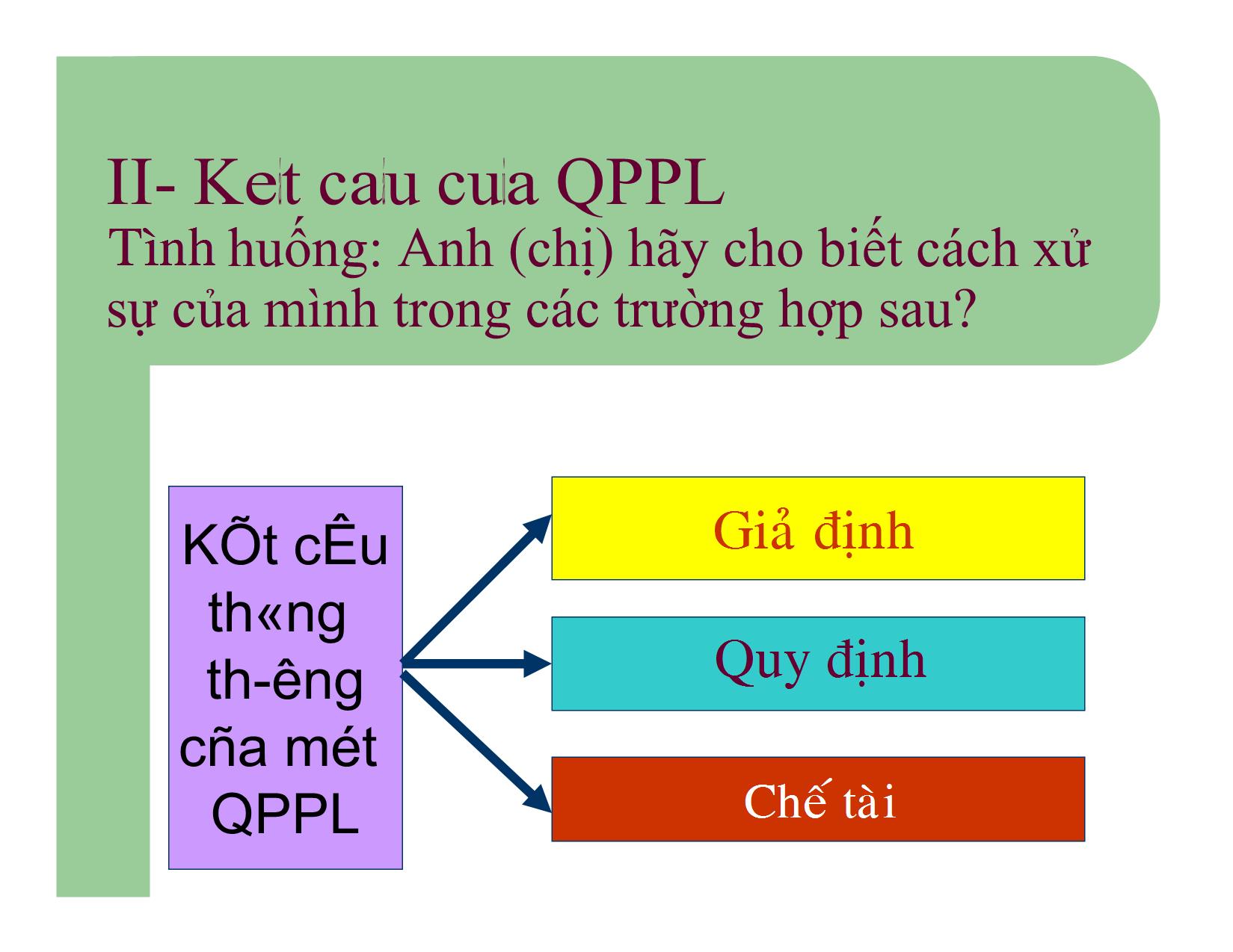 Bài giảng Quy phạm pháp luật xã hội chủ nghĩa trang 9