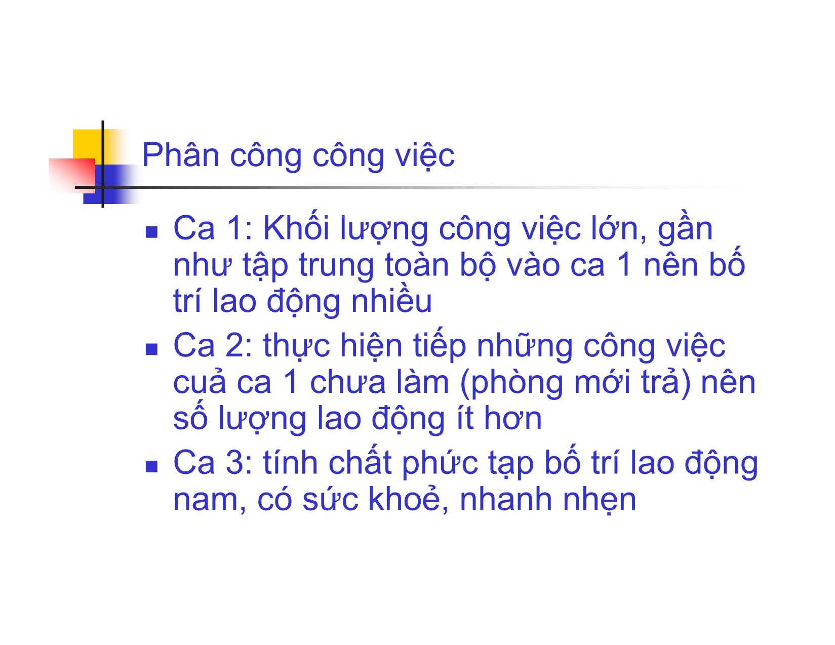 Bài giảng Quy trình phục vụ trong Khách sạn & Nhà hàng - Chương 4: Quy trình phục vụ buồng trang 7