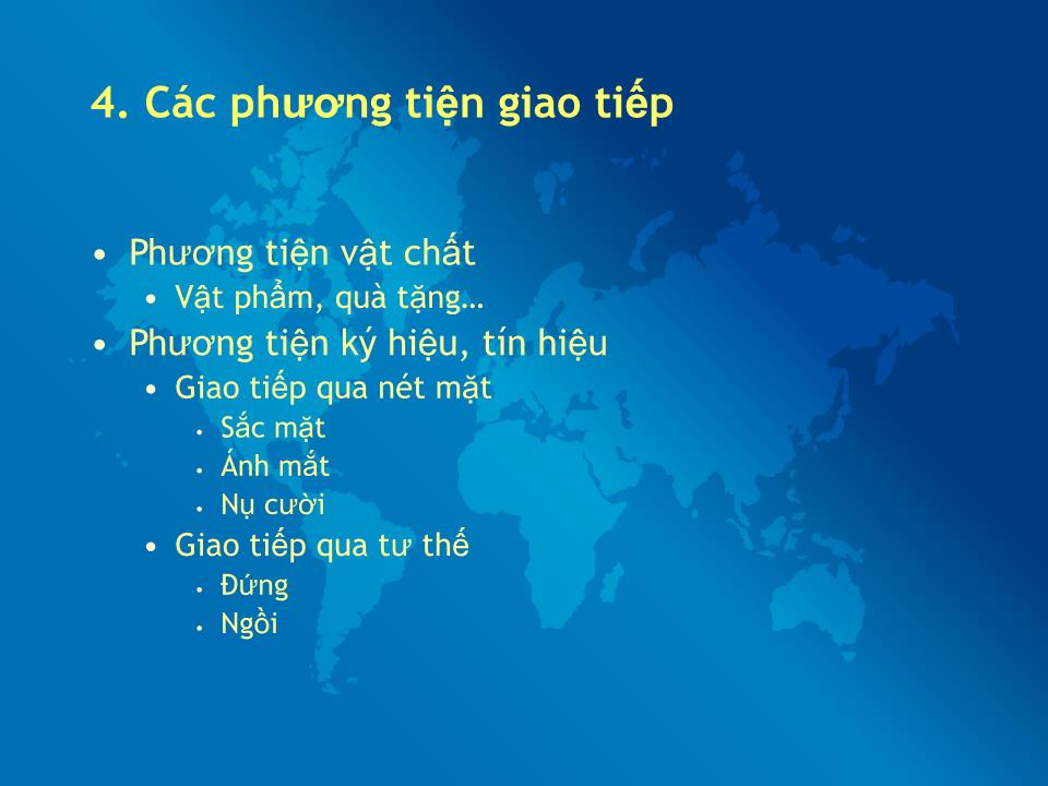 Bài giảng Quản trị kinh doanh - Bài 4: Giao tiếp trong công tác quản lý lãnh đạo trang 5