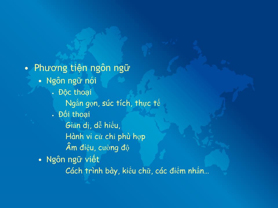 Bài giảng Quản trị kinh doanh - Bài 4: Giao tiếp trong công tác quản lý lãnh đạo trang 6