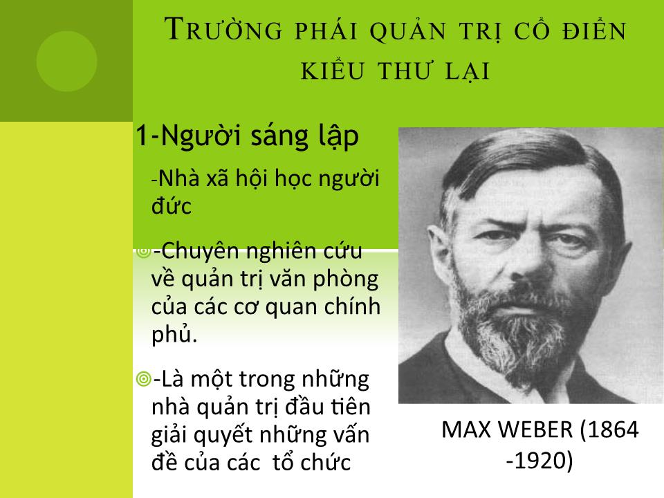 Đề tài Tìm hiểu trường phái Quản trị cổ điển kiểu thư lại trang 3