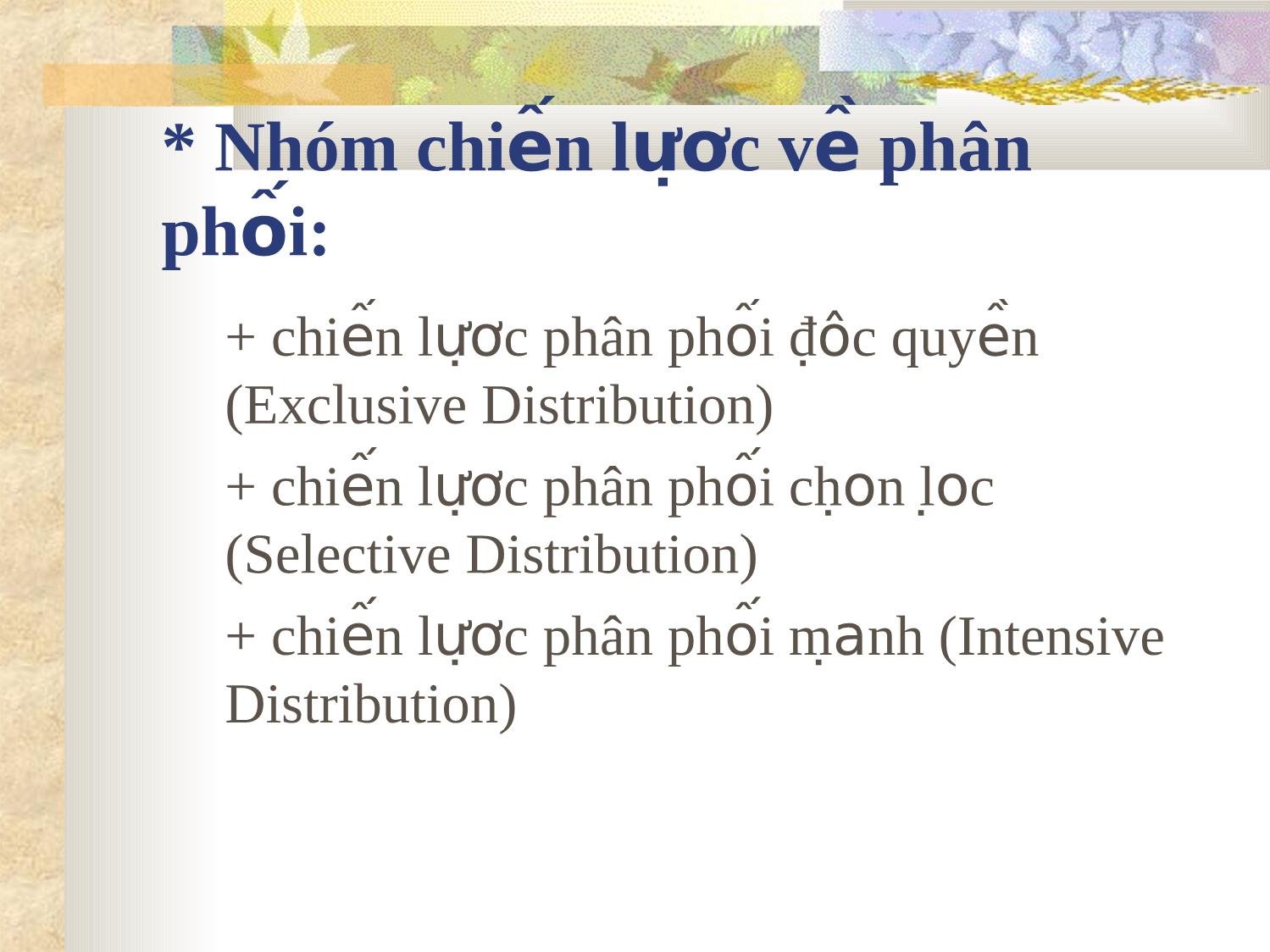 Bài giảng Marketing quốc tế - Chương 4: Kế hoạch hoá chiến lược Marketing quốc tế trang 8