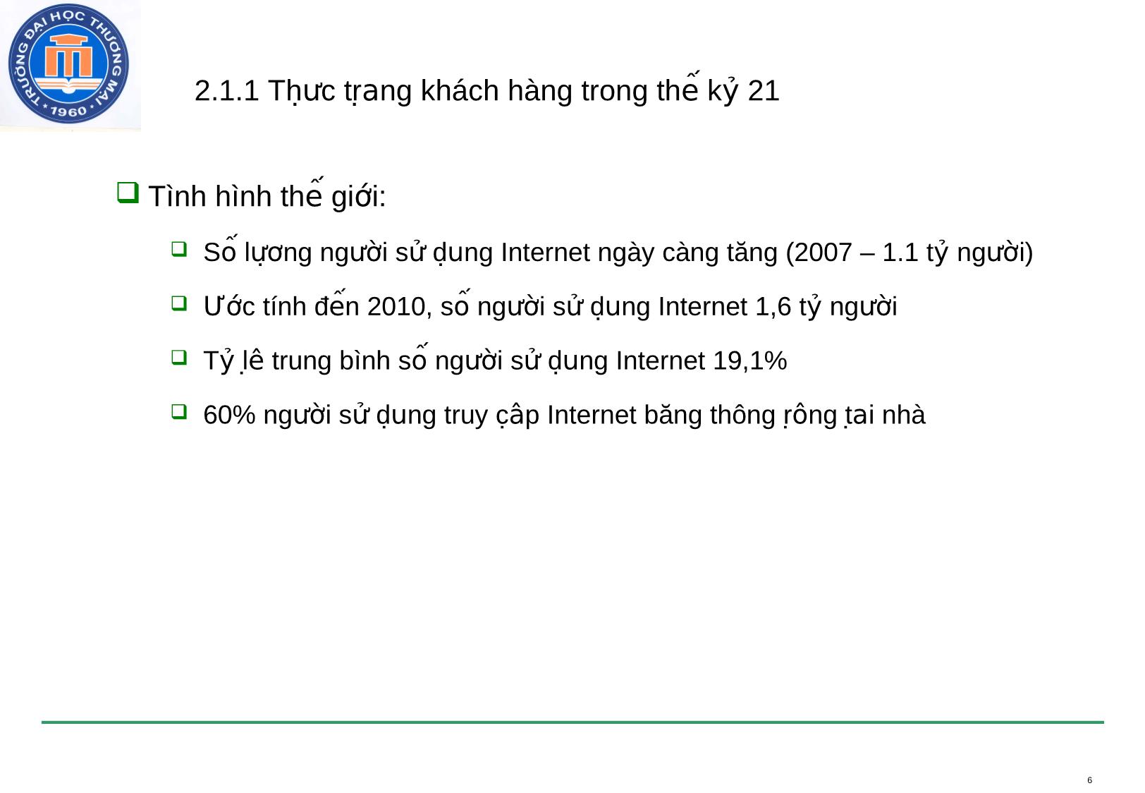 Bài giảng Marketing điện tử - Chương 2: Hành vi khách hàng điện tử trang 6