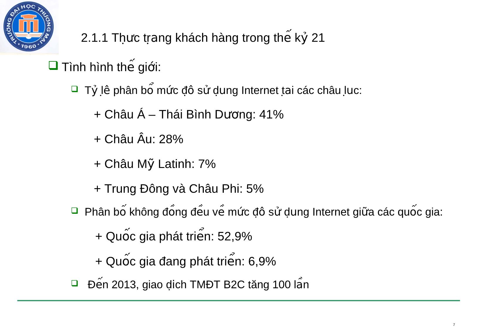 Bài giảng Marketing điện tử - Chương 2: Hành vi khách hàng điện tử trang 7