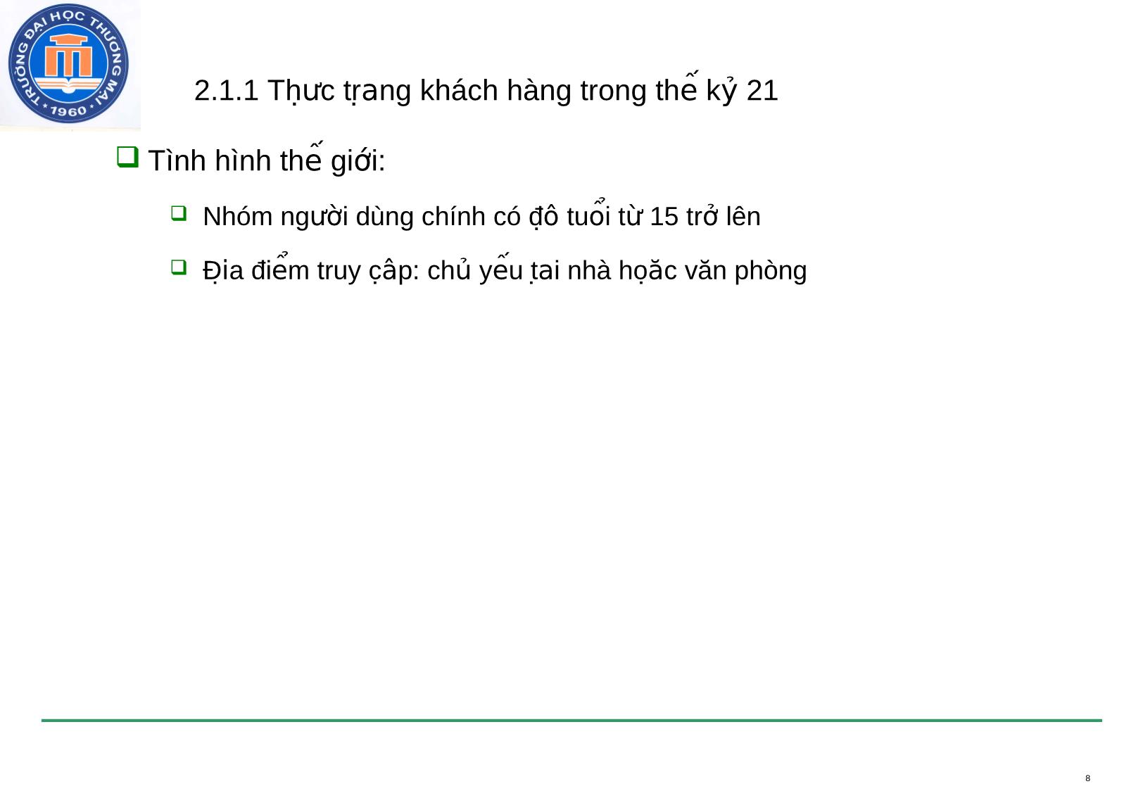 Bài giảng Marketing điện tử - Chương 2: Hành vi khách hàng điện tử trang 8