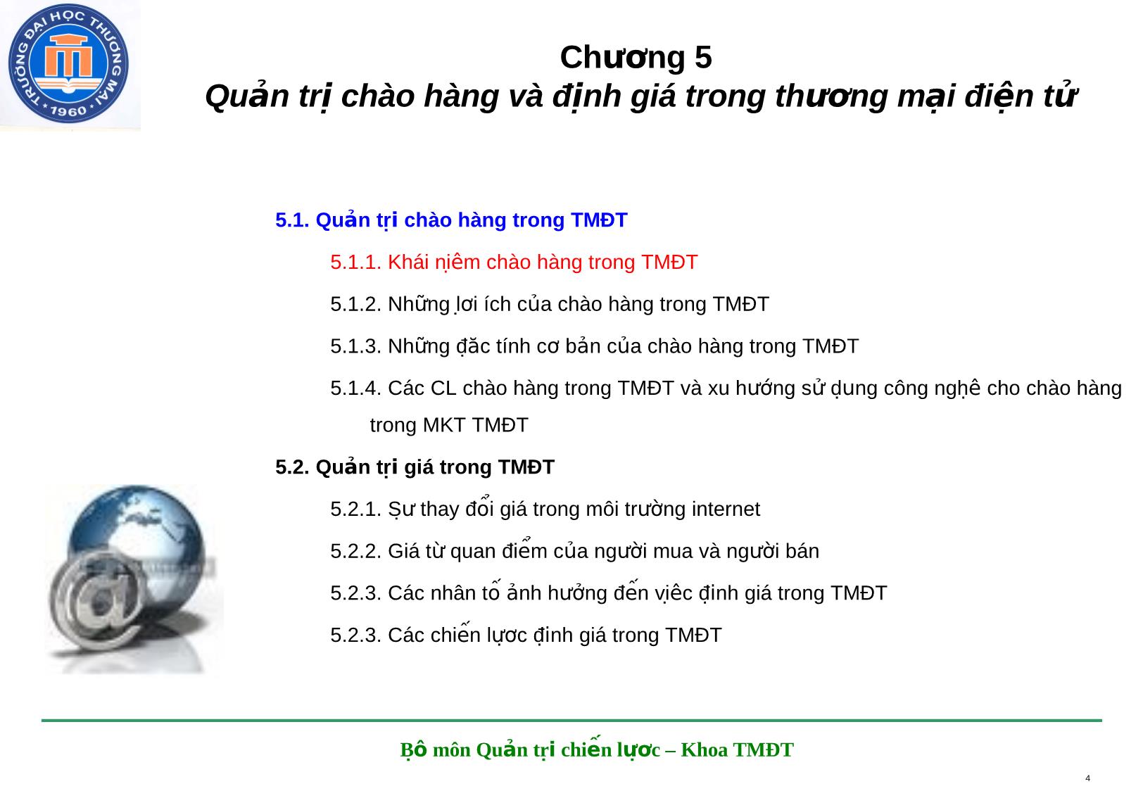 Bài giảng Marketing điện tử - Chương 5: Quản trị chào hàng và định giá trong thương mại điện tử trang 4