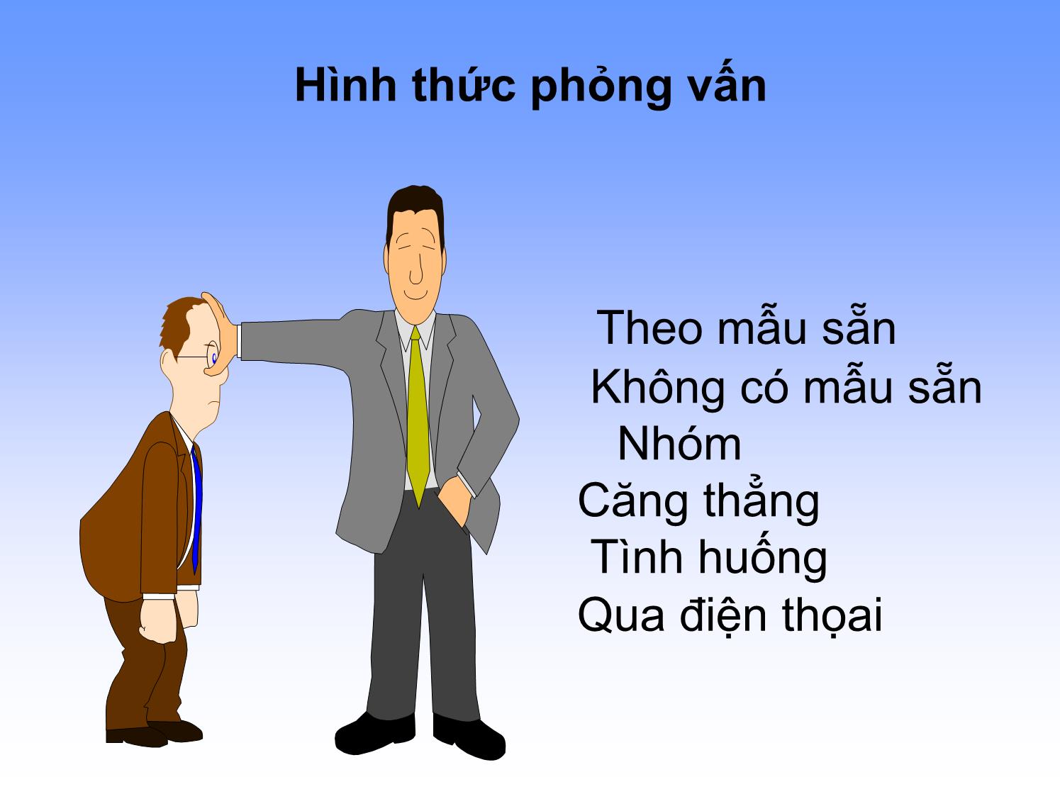 Bài giảng Quản trị nhân lực - Chương 5: Tuyển chọn nhân lực Quá trình tuyển chọn nhân lực trang 10